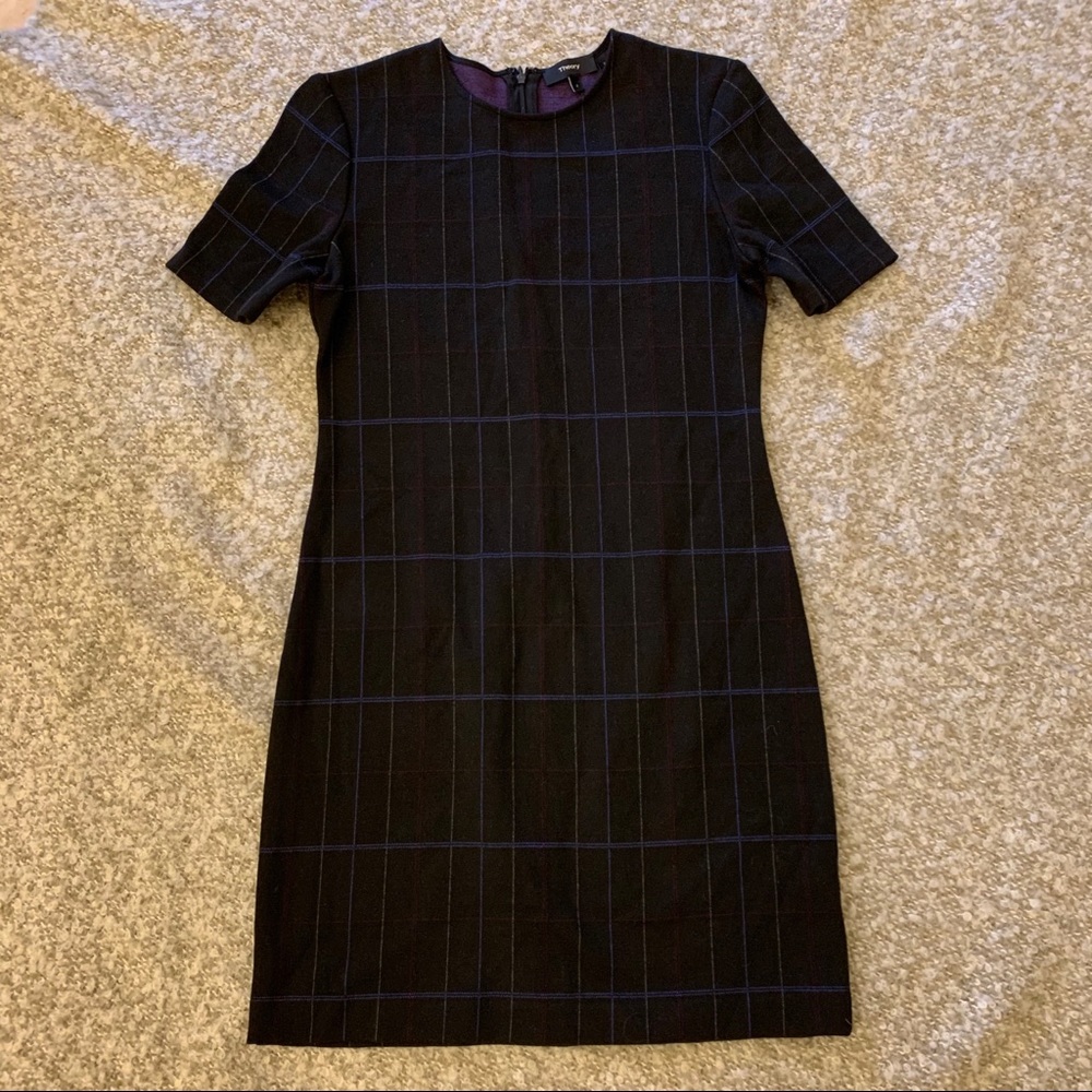 Theory knit shift dress in great condition, sz 2